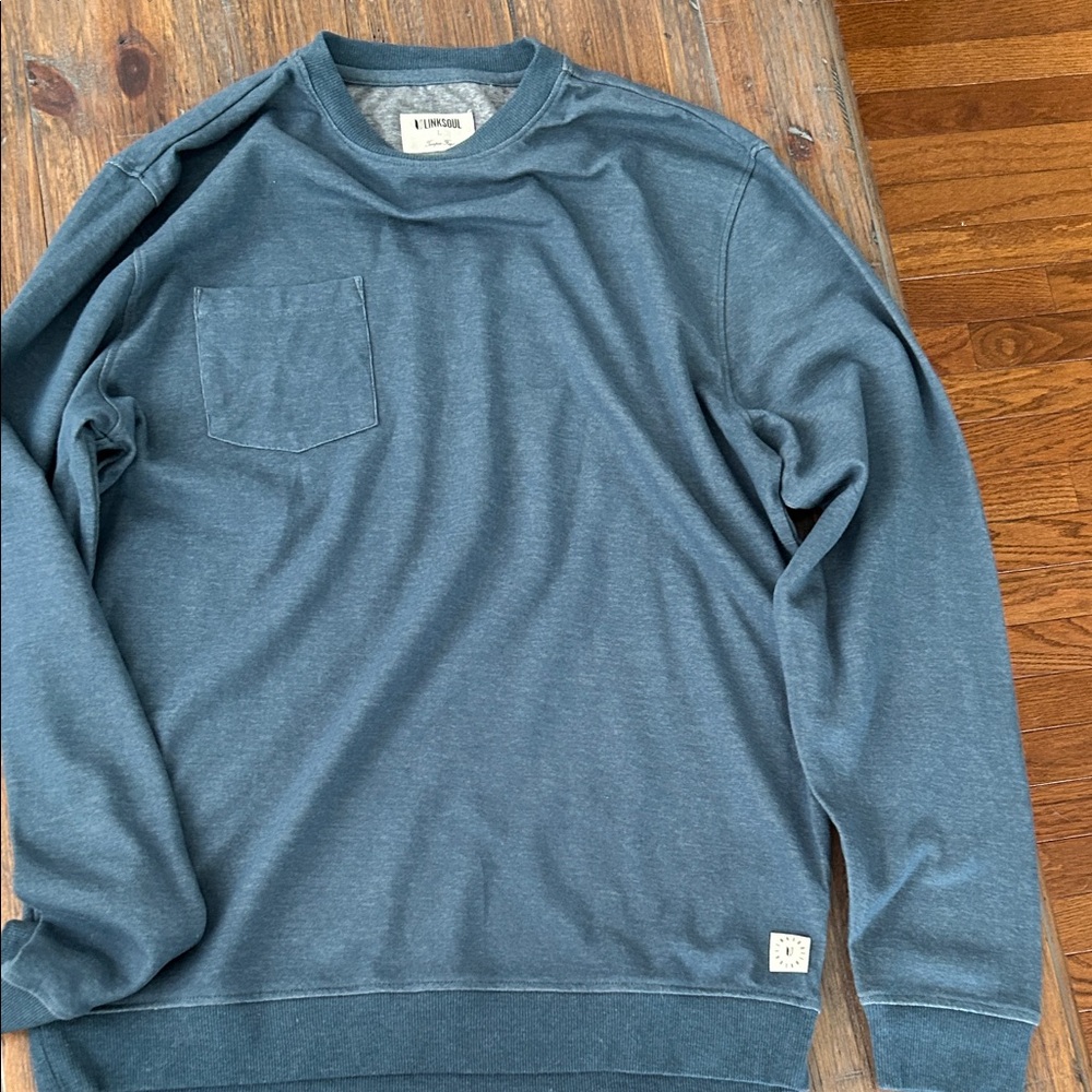 Linksoul women Slate Crewneck Sweater